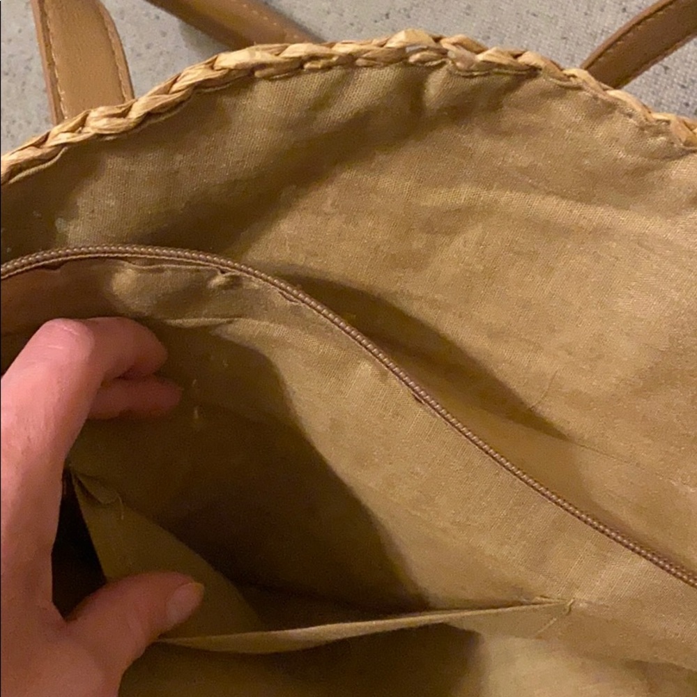 Last 1️⃣! Round woven camel beach bag - Picture 8 of 8